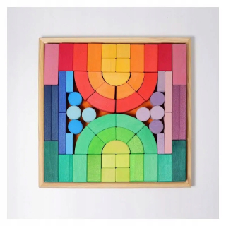 Farebná románska puzzle 3+ Grimm's