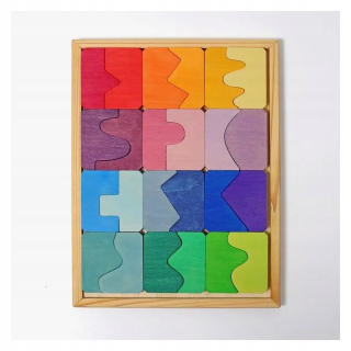 Konkávne/konvexné puzzle 3+ Grimm's