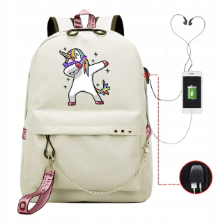UNICORN UNICORN SCHOOL BACKPACK FARBY A4 USB