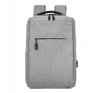 USB Anti Theft Muži/ženy cestujú backbag (šedá)