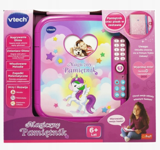 Vtech 61243 Kúzelný denník pre slogan trefl
