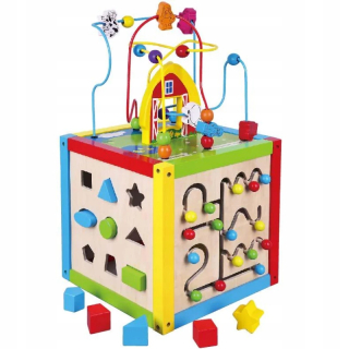 Viga 58506 Educational Cube 5in1
