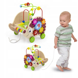 Viga Toys Wooden Educational Hedgehog 4in1 Viga