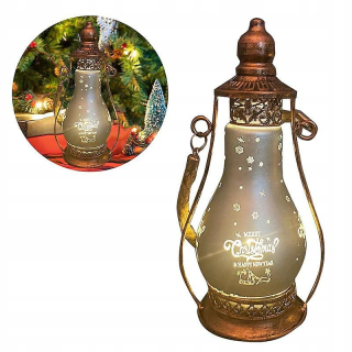 Vintage sklo petrolejový olej oleja lampa žiaroviek