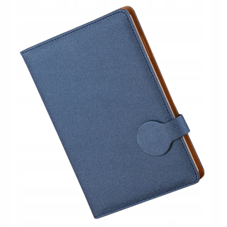 Vintage PU notebook hrubý obchodný zápisník
