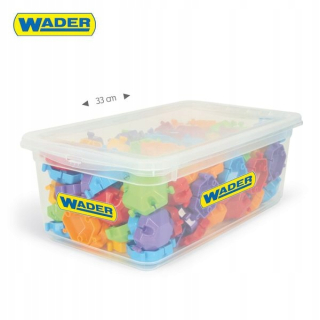 Bloky Wader 41600 120EL Puzzle Blocks. v krabici