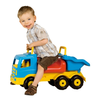 Wader Big Ride Truck Tipper Pusher 6614