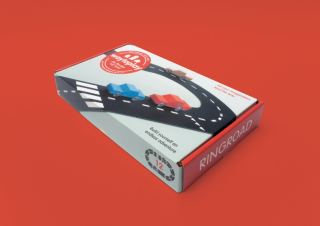 WaytoPlay Ringroad - Nastavte 12 ks - gumové stopy