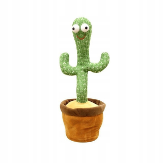 Veselý spev Dancing Cactus +opakovania +LED