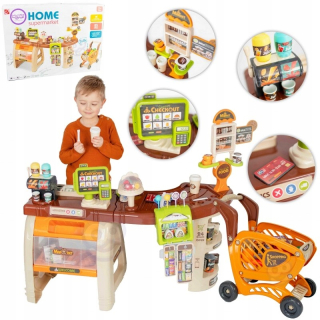 Woopie Store Supermarket Trolley Money Money Moving Položky