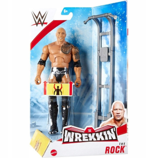 WWE zápasenie rockovej figuríny s rebríkom GVJ35