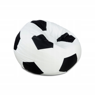 Pohodlné Pouf Egato, futbalová sako, záruka 80 cm