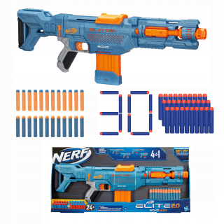 Nerf Elite 2.0 Echo CS-10 4W1 + Spúšťač príslušenstva