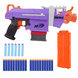 Nerf Fortnite SMG E E8977 + Spúšťač príslušenstva