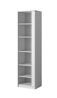 High Open Bookcase Lucky 1! Biela / izba