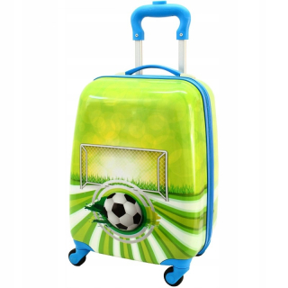 Detský kufrový kabína Green Football Boy