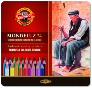Watercolor Crayons Koh-i-noor 43016 24 ks