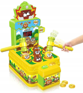 Whack Game Toy Mole Mini Electronic skúška