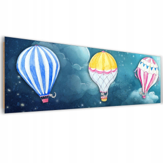 Vešiak, balóny - 70x25