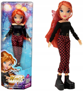 Winx Club Bloom Fashion Black-Red Style Doll