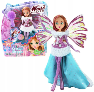 Winx Club Flora Crystal Sirenix Doll