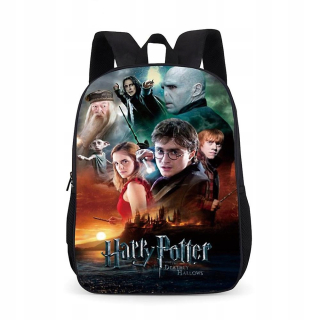 Nepremokavý batoh Harry Potter (čierna)