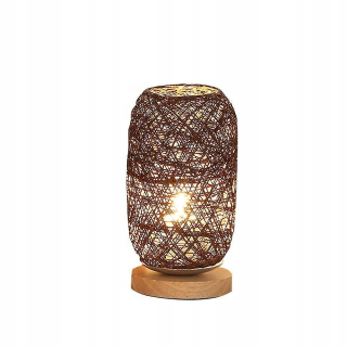 Drevené nočné lampy do spálne (čierne)