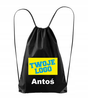 Batohová taška pre školské topánky s logom a menom