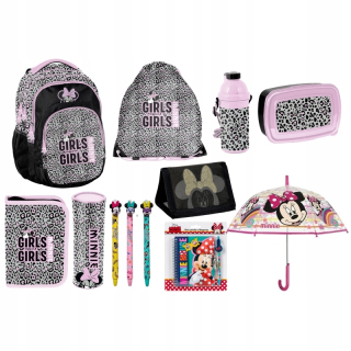 Batoh Layette Mouse Minnie School + 11 prvkov