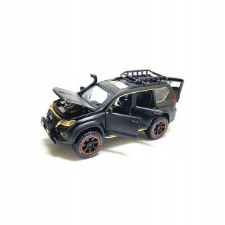 Vysoká simulácia 1:24 Toyota Prado SUV model Sam