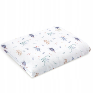 YOSOY - ECO SATIN COTTON 100x75 Dinos prikrývka
