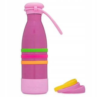 Yumbox Aqua Aqua Thermal Fľaša vody pre školu, ružová