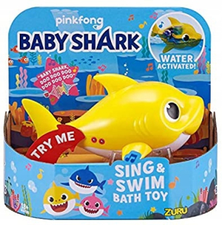 HRAČKA BABY SHARK SHARK DO KÚPEĽA RUŽOVÝ HLAS
