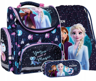 Sada 3 El. Taška na ceruzku pre pacienta Frozen 2
