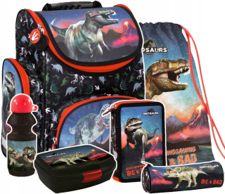 Sada 6 El. Pacient Ceruzky vrecká Dinosaury