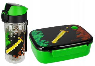 Nastavte fľašu s vodou a raňajky Starpak 420 ml pixel