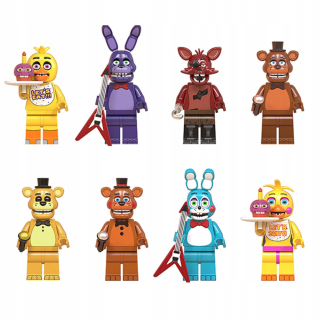 Sada blokov FNAF Bonnie Freddy Fredny Fnaf Bonnie