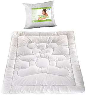 Prikrývka 120x150 + vankúš 40x60 Medical 95 °
