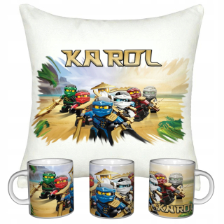 LEGO Ninjago Muck Set + vankúš + meno