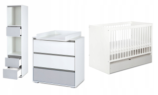 Klupś Dalia Gray Furniture Set 120 COT