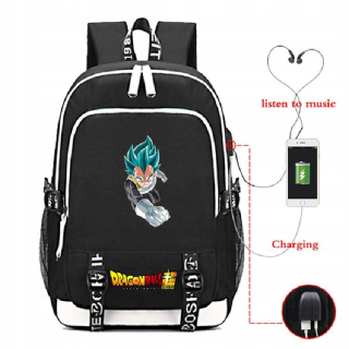 CARTOON SON GOKU BOCPACKS Chlapci Dievčatá SADA BATOHOV