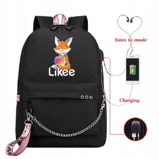 Roztomilý LIKESE USB TORBS TAŠKY BATOHU SET