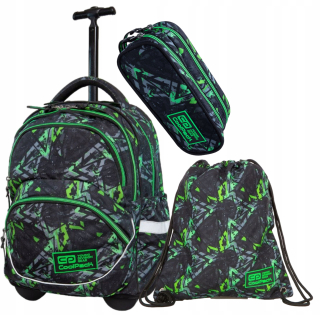 SET BACKBACK CoolPack S KOLESÁM TAŠKA NA CERÚŽKY