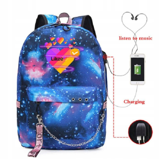SADA BATOHU LIBEE USB TORBS SCHOOL SCHOOL BACKAC
