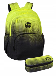 SET OMBRE GRADIENT LEMON BACKPACK Žltý COOLPACK