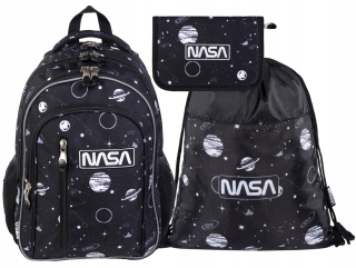 Kosmos NASA School Backpack Set St. Majewski