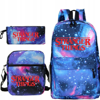 SET BATOHU Študentský batoh Stranger Things School