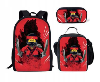 SET BATOH TAŠKA NINJAGO SET PUZDRO 3D