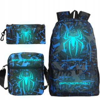 Nastaviť batohový batoh Spiderman Cencil Case