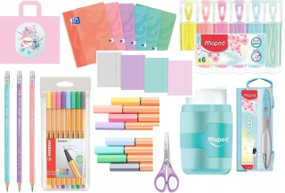 Sada škôl Pastel Oxford Maped